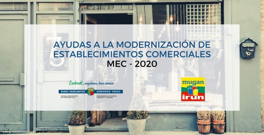 AYUDAS A LA MODERNIZACIÓN DE ESTABLECIMIENTOS COMERCIALES mec - 2020